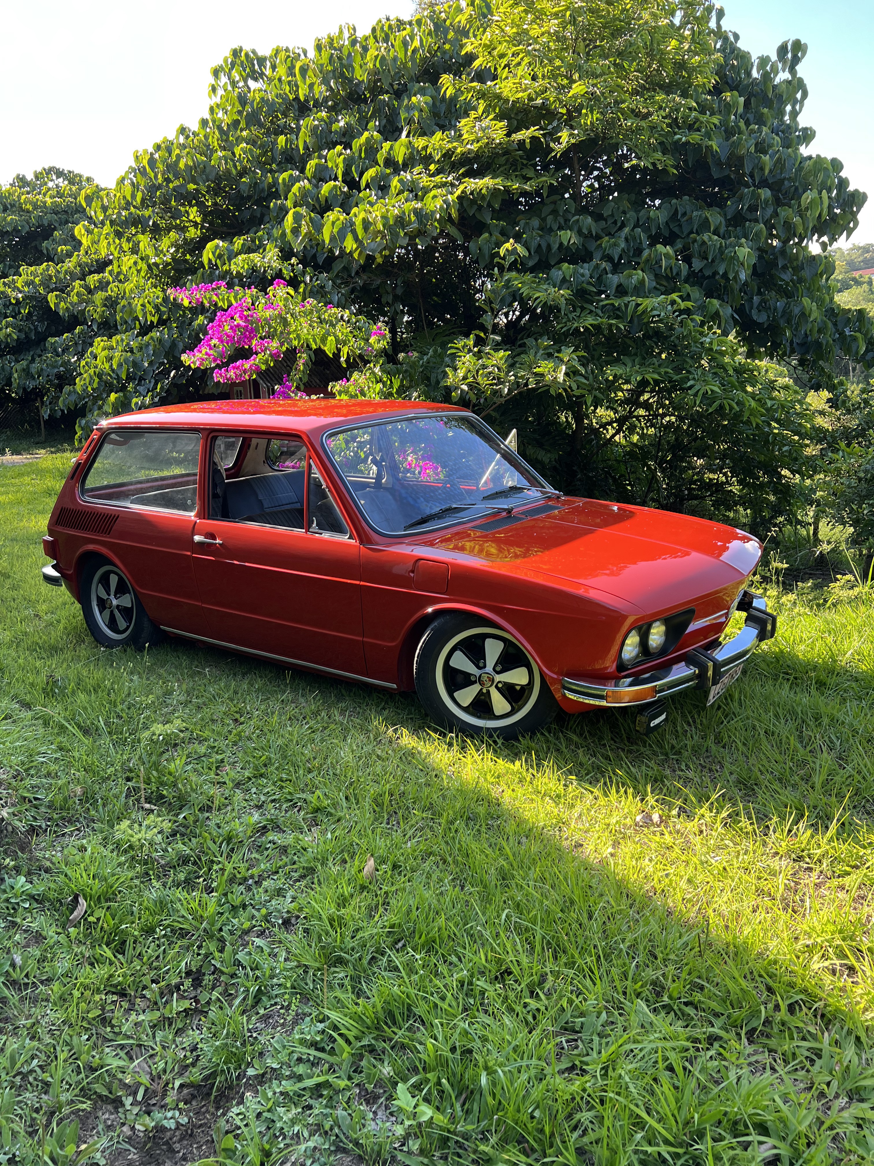 Projeto - VW Brasilia 1975 1600cc Vermelho Nobre + R$ 700,00