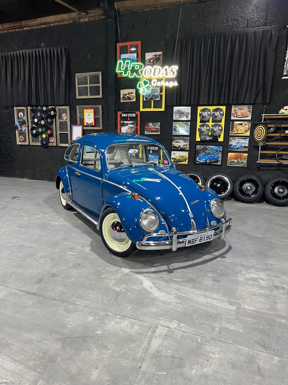 Projeto - Fusca 1200cc 1966 Azul + R$ 700,00
