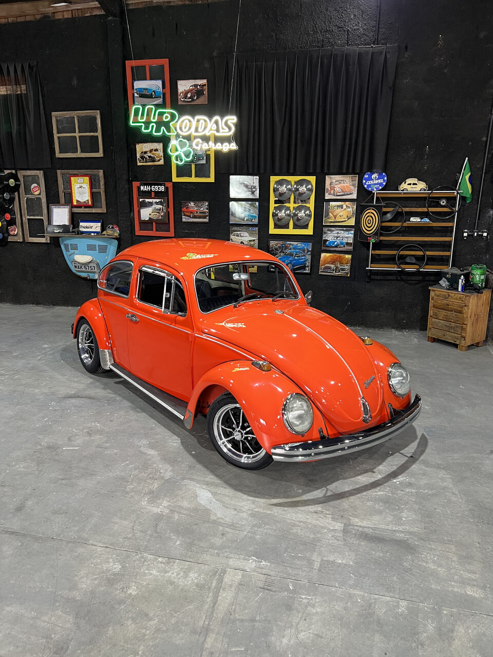 Projeto - Fusca 1500cc 1970 Laranja Monza + R$ 700,00