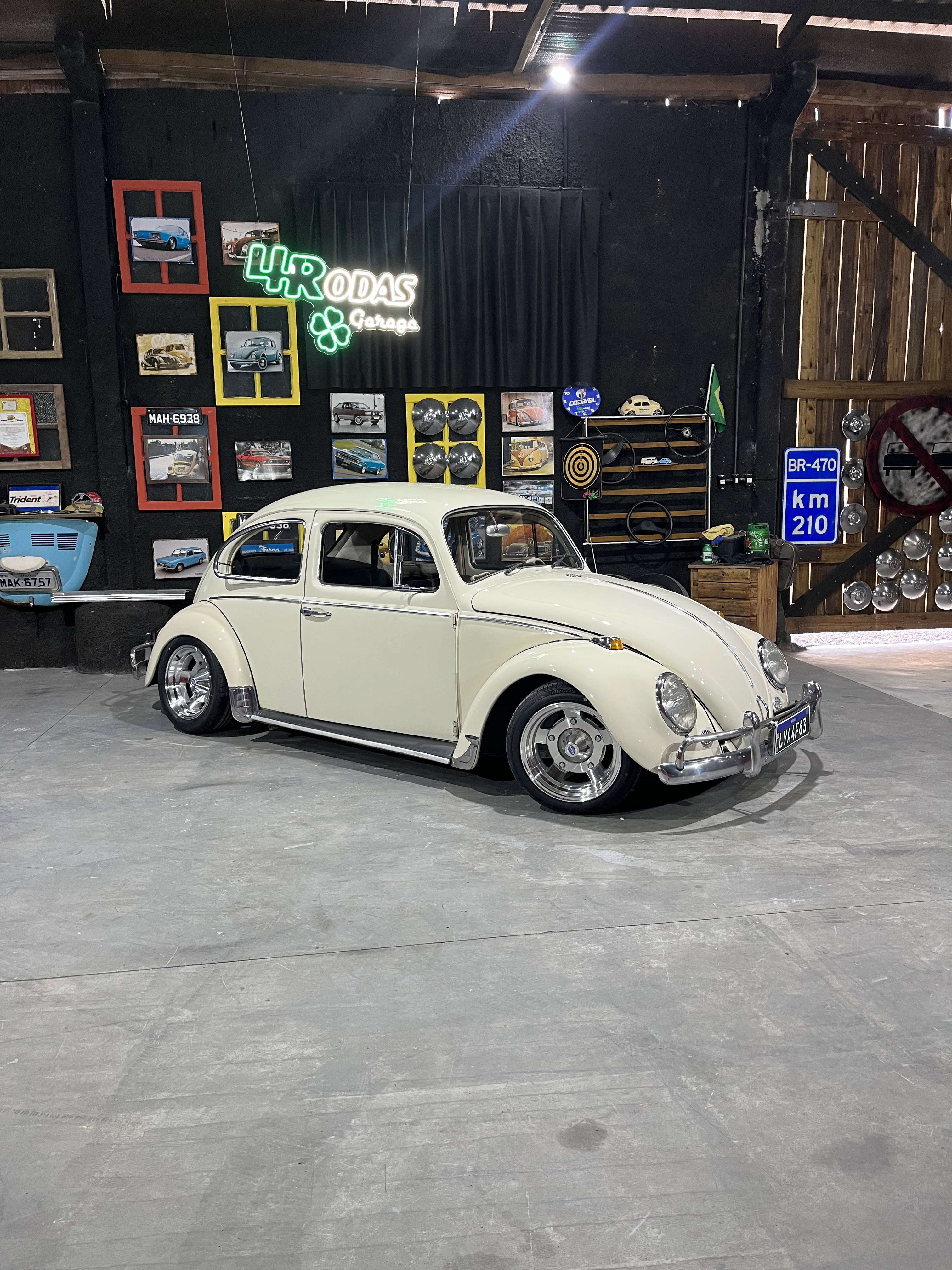 Projeto - Fusca 1969 1300cc Placa Preta - Branco Lotus + R$ 700,00