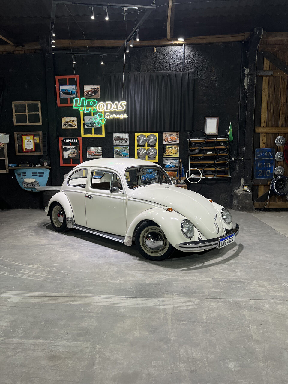 Projeto - VW Fusca 1972 1500cc Branco Lotus + R$ 700,00