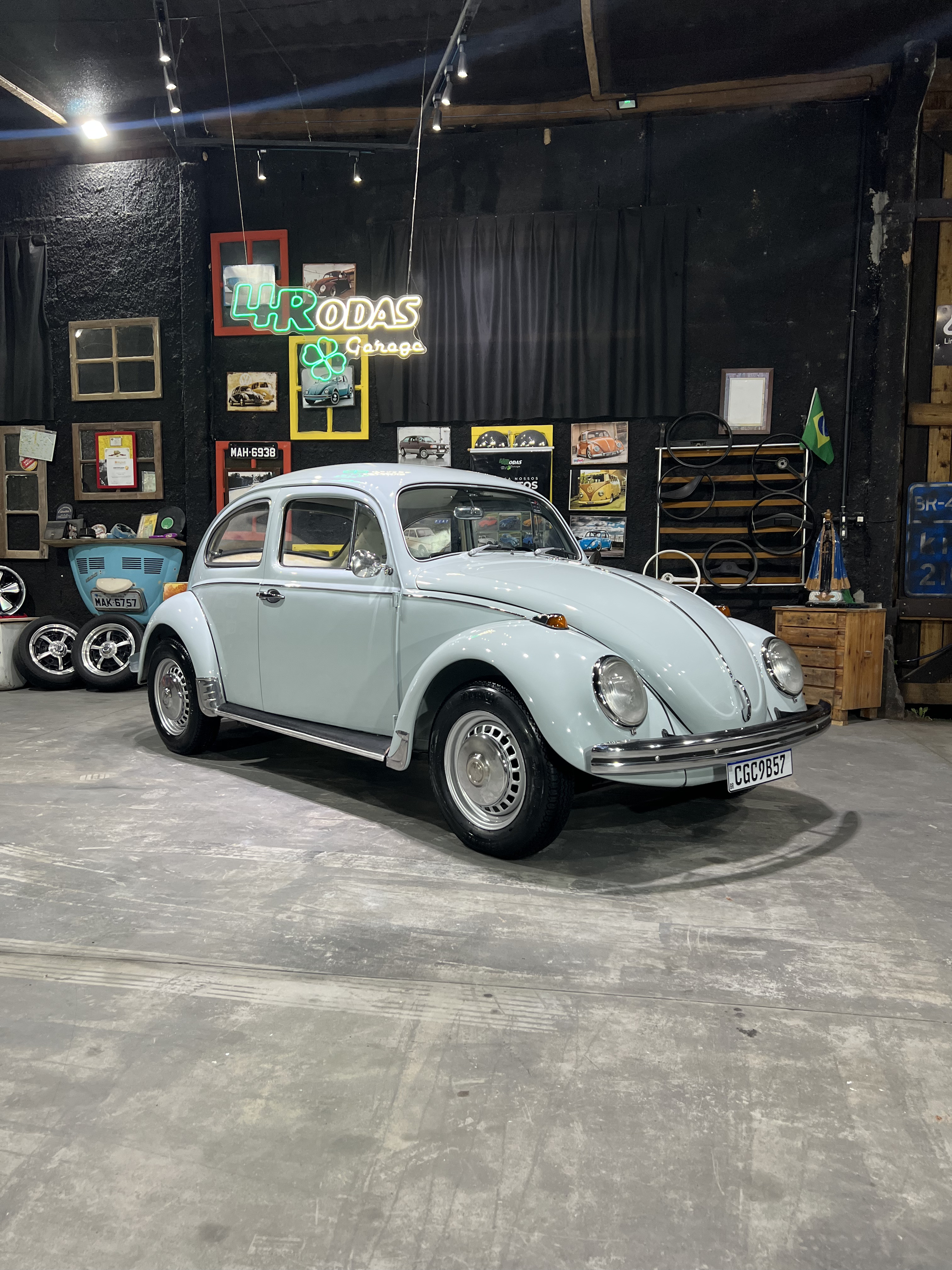 Projeto - VW Fusca 1971 1500cc Azul Diamante + R$ 700,00