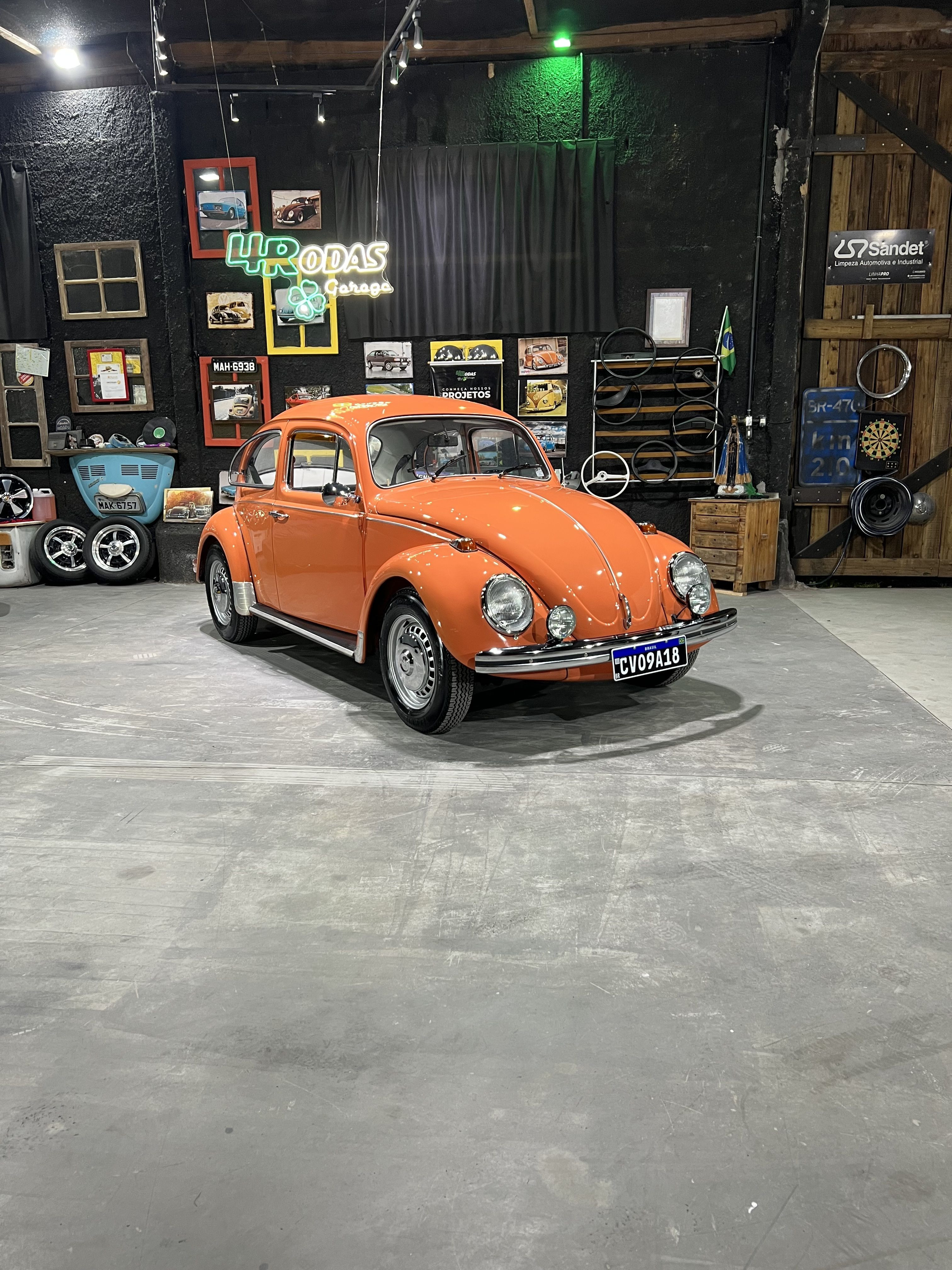 Projeto - VW Fusca 1971 Laranja Bittersweet 1500cc + R$ 700,00