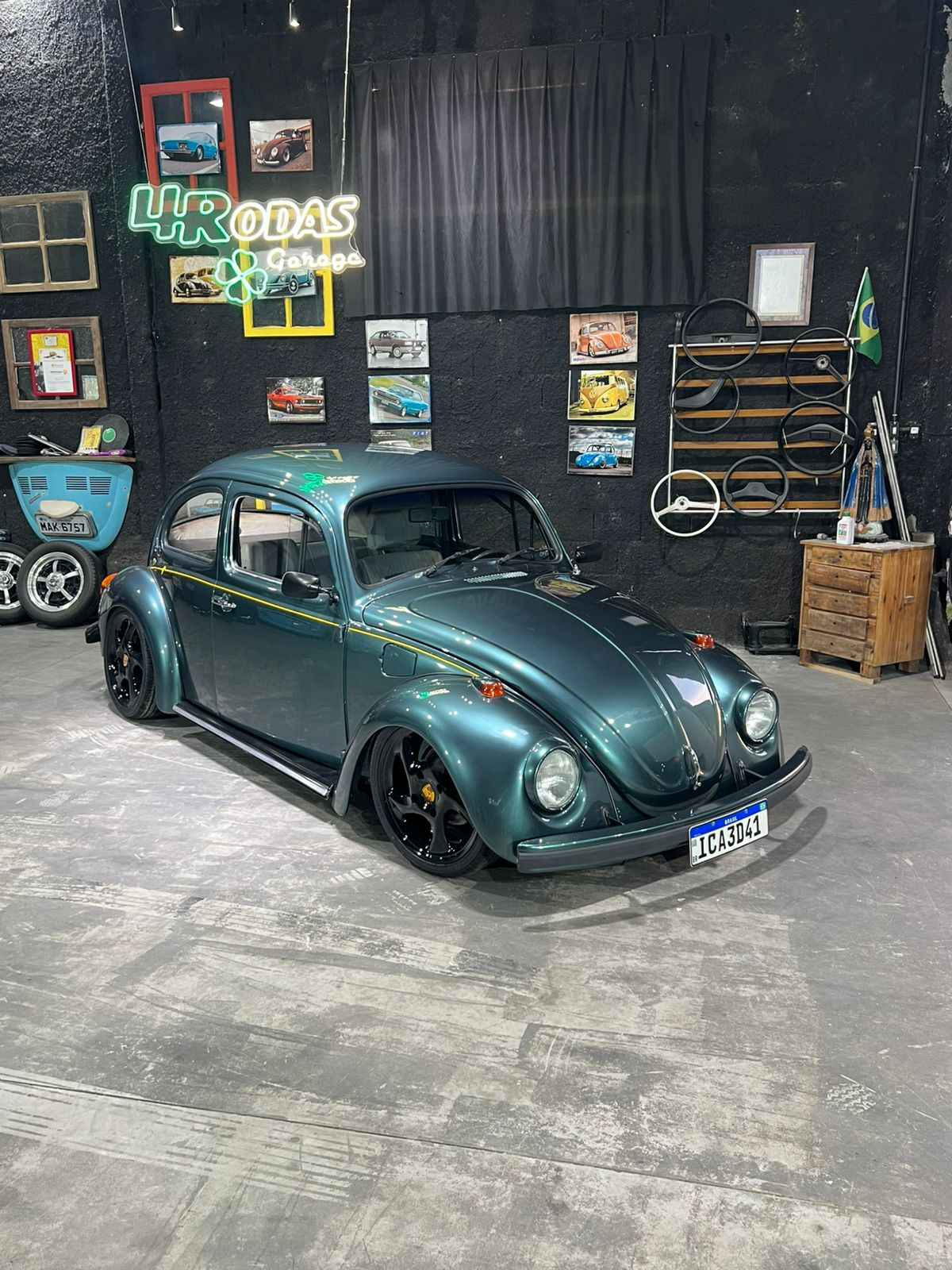Projeto - VW Fusca Itamar 1994 Stander 1600cc + R$ 700,00