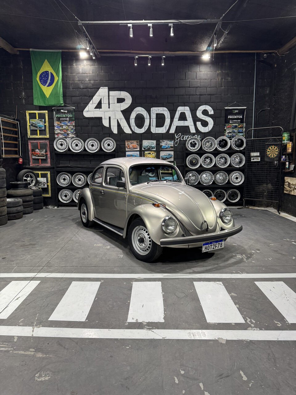 Projeto - VW Fusca Itamar 1994 - 1600cc dupla Carburação - Bege Urano + R$ 700,00 (Para auxiliar nas despesas de transporte)