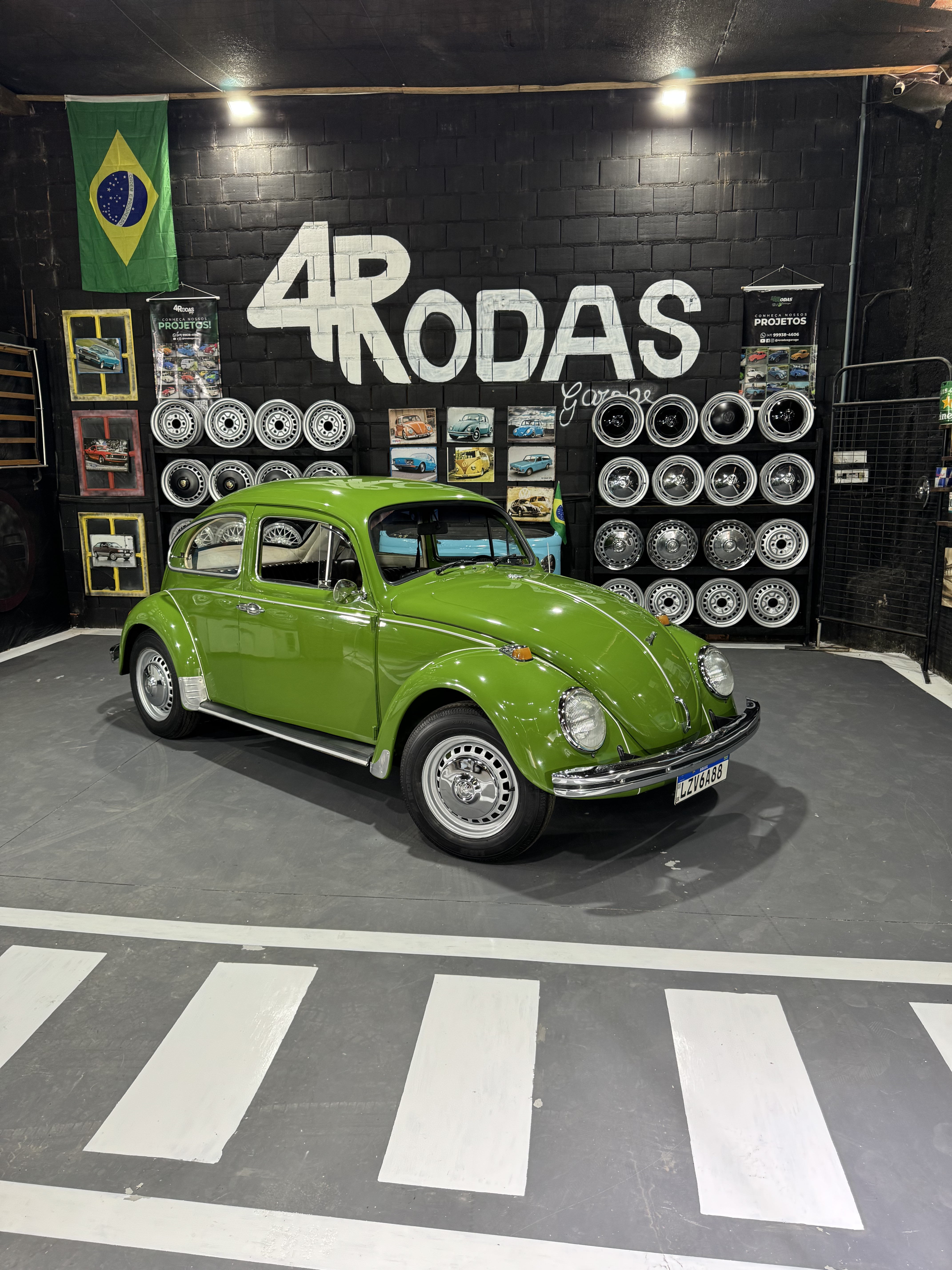 Rapidinha#3 – do PJ -  Fusca 1972 - Verde Guarujá
