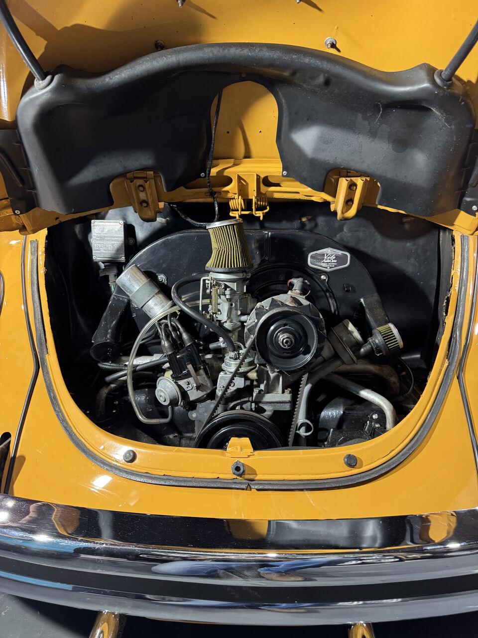 Projeto - VW Fusca 1973 - 1500cc - Amarelo Caju + R$ 700,00 - miniatura 5