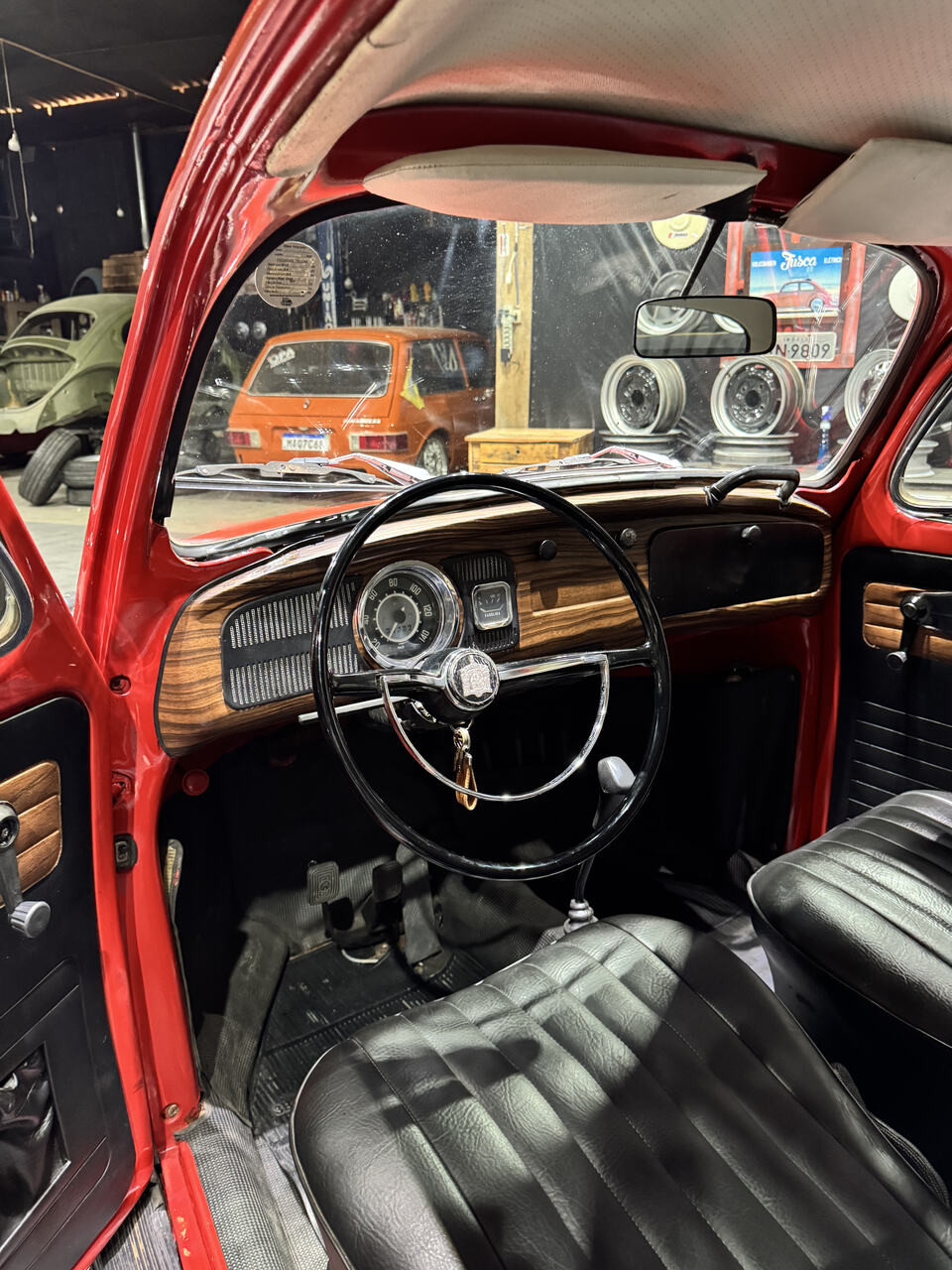 Projeto - VW Fusca 1972 - 1500cc - Vermelho Montana + R$ 700,00 (Para auxiliar nas despesas de transporte) - miniatura 3