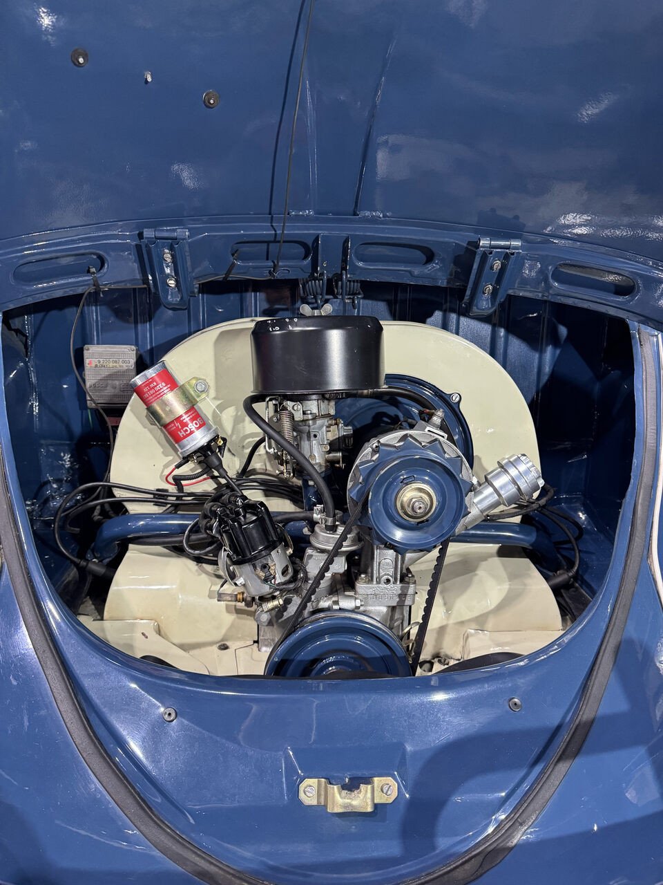 Projeto - VW Fusca 1970 - 1600cc - Azul Cobalto + R$ 700,00 (Para auxiliar nas despesas de transporte) - miniatura 4