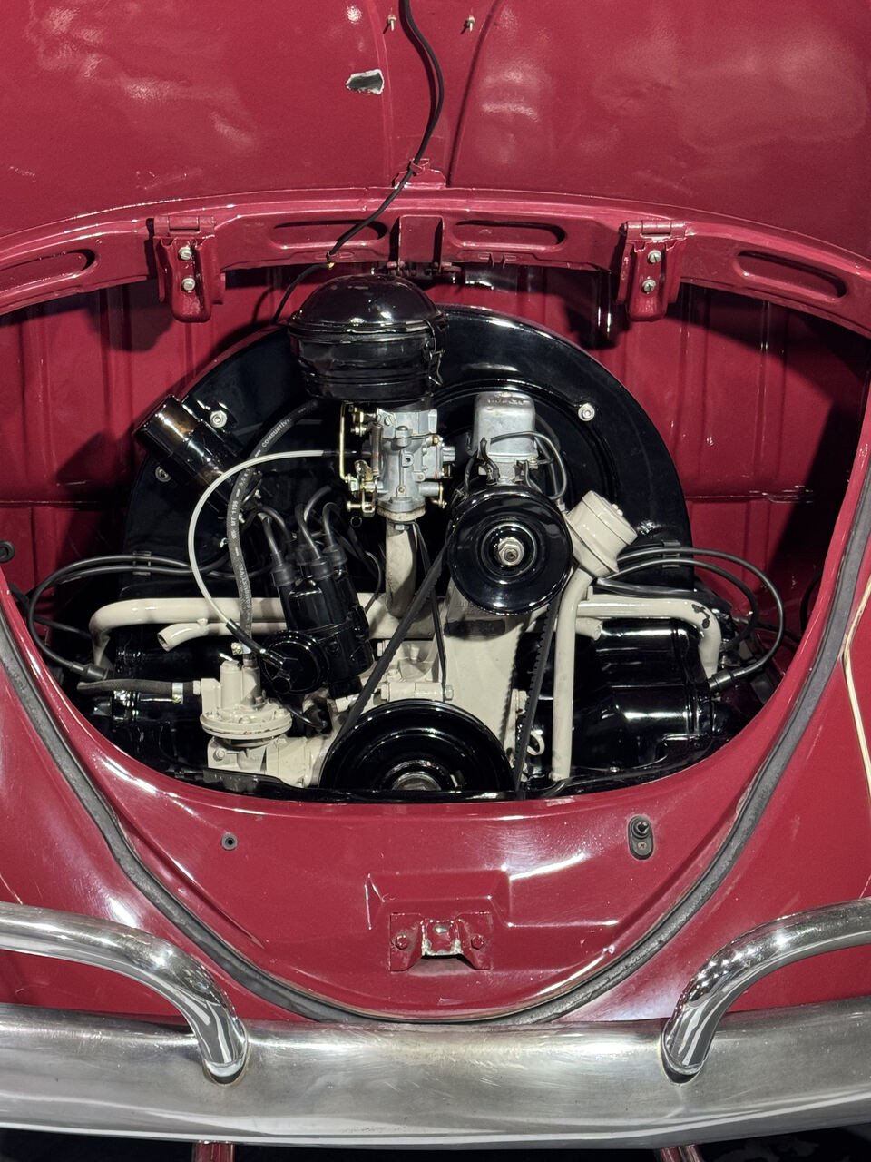 Projeto - VW Fusca 1965 - 1200cc - Vermelho Vinho + R$ 700,00 (Para auxiliar nas despesas de transporte) - miniatura 4