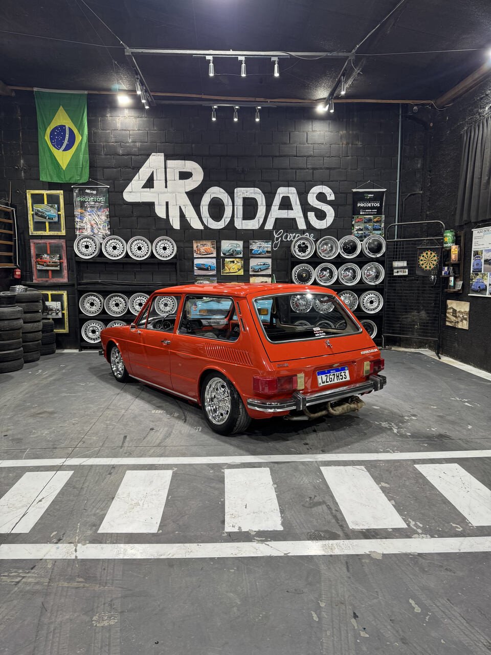 Projeto - VW Brasília 1975 - 1600cc - Vermelho Nobre + R$ 700,00 (Para auxiliar nas despesas de transporte) - miniatura 2