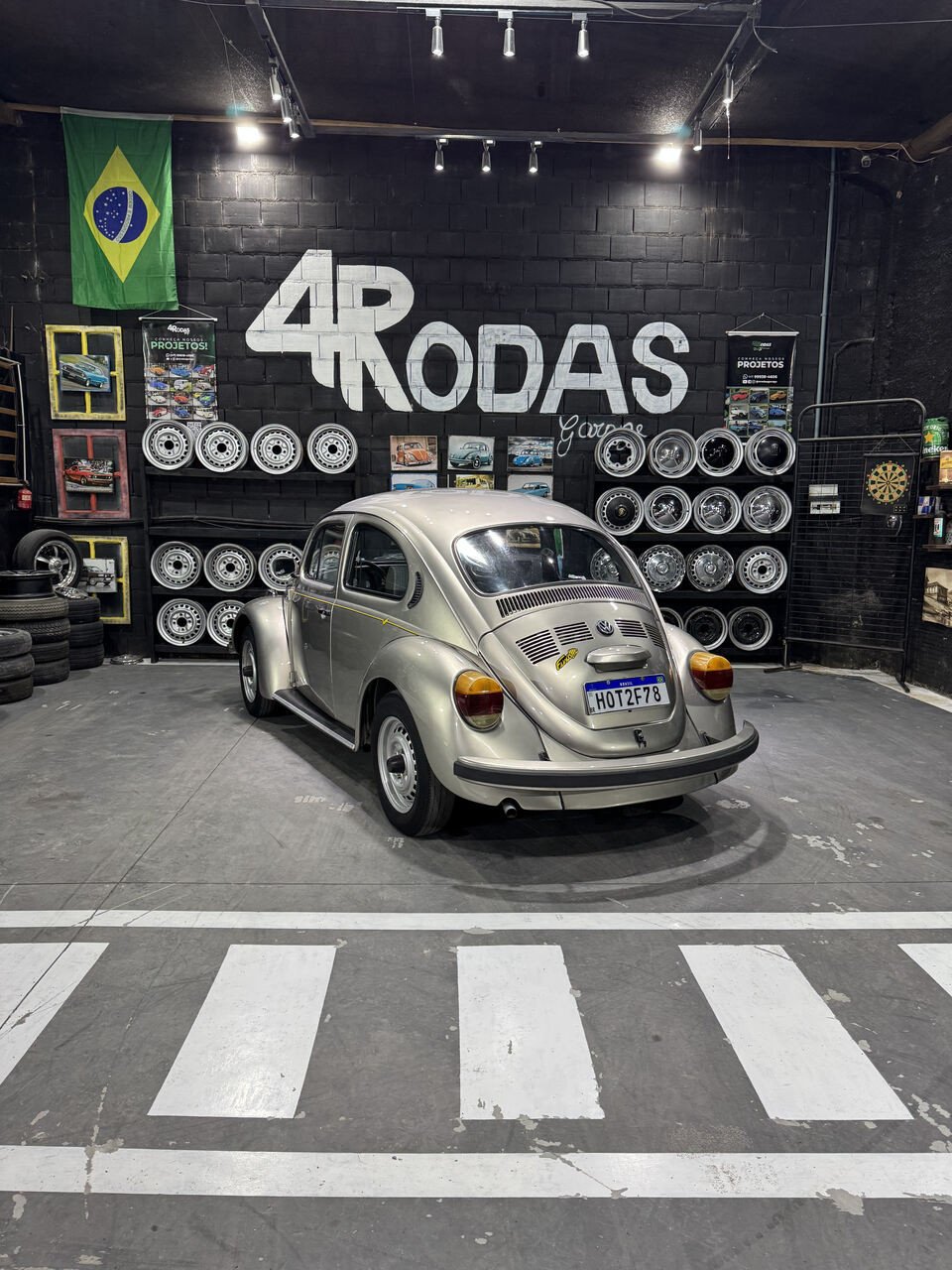 Projeto - VW Fusca Itamar 1994 - 1600cc dupla Carburação - Bege Urano + R$ 700,00 (Para auxiliar nas despesas de transporte) - miniatura 2