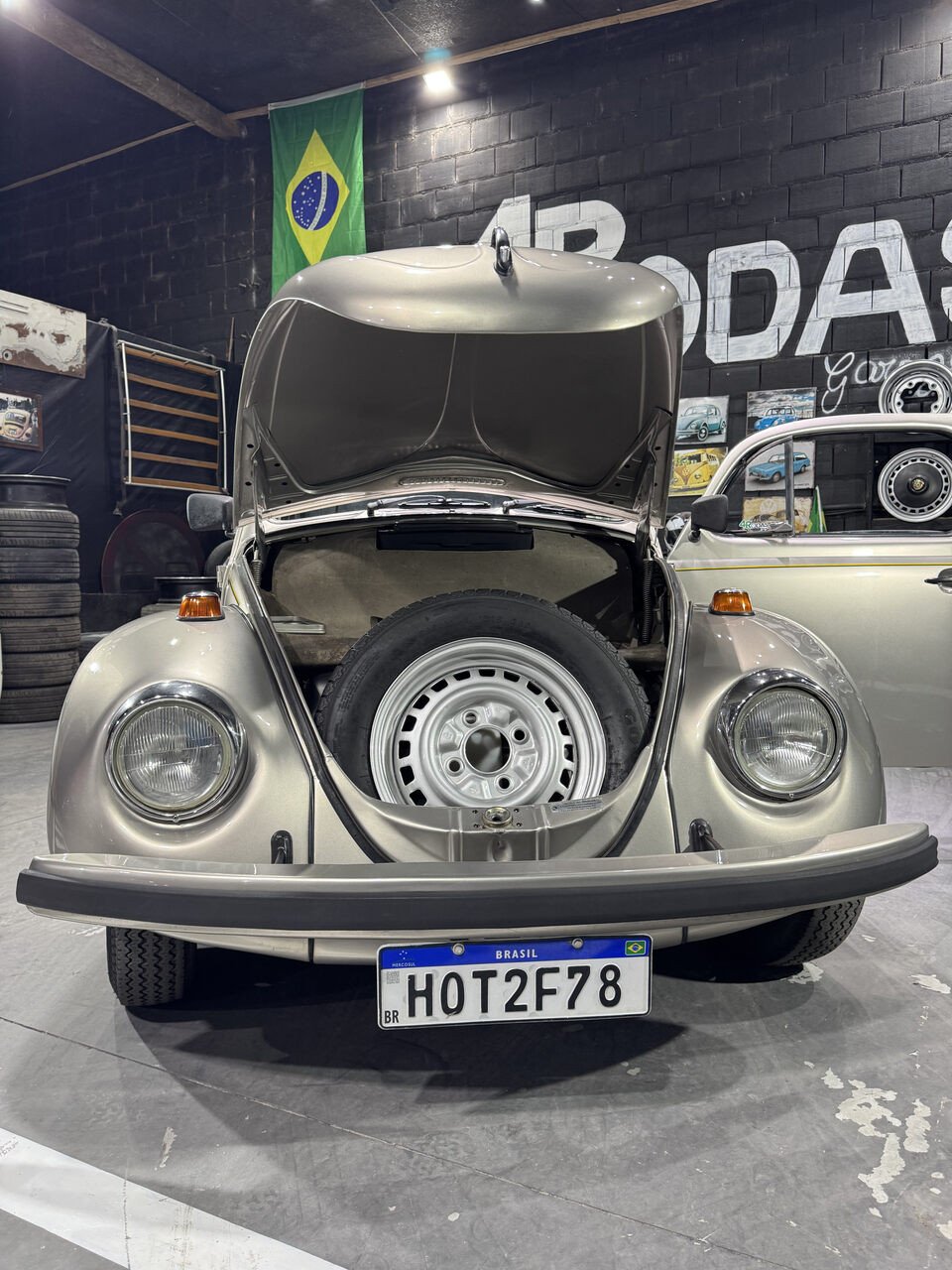 Projeto - VW Fusca Itamar 1994 - 1600cc dupla Carburação - Bege Urano + R$ 700,00 (Para auxiliar nas despesas de transporte) - miniatura 5