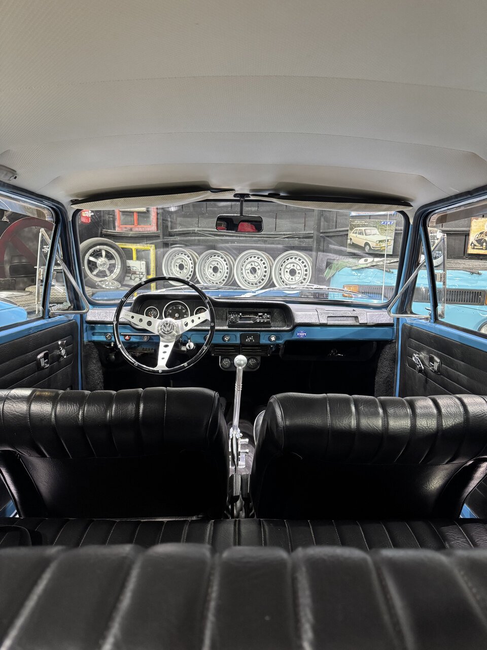 Projeto - VW Brasília 1976 - 1600cc - Azul Bahamas + R$ 700,00 (Para auxiliar nas despesas de transporte) - miniatura 3