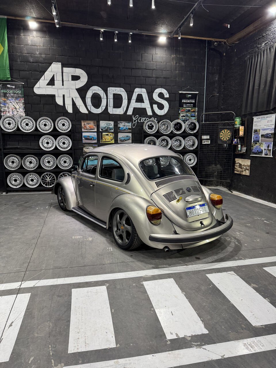 Projeto - VW Fusca Itamar 1994 - 1600cc - Bege Athenas + R$ 700,00 (Para auxiliar nas despesas de transporte) - miniatura 2