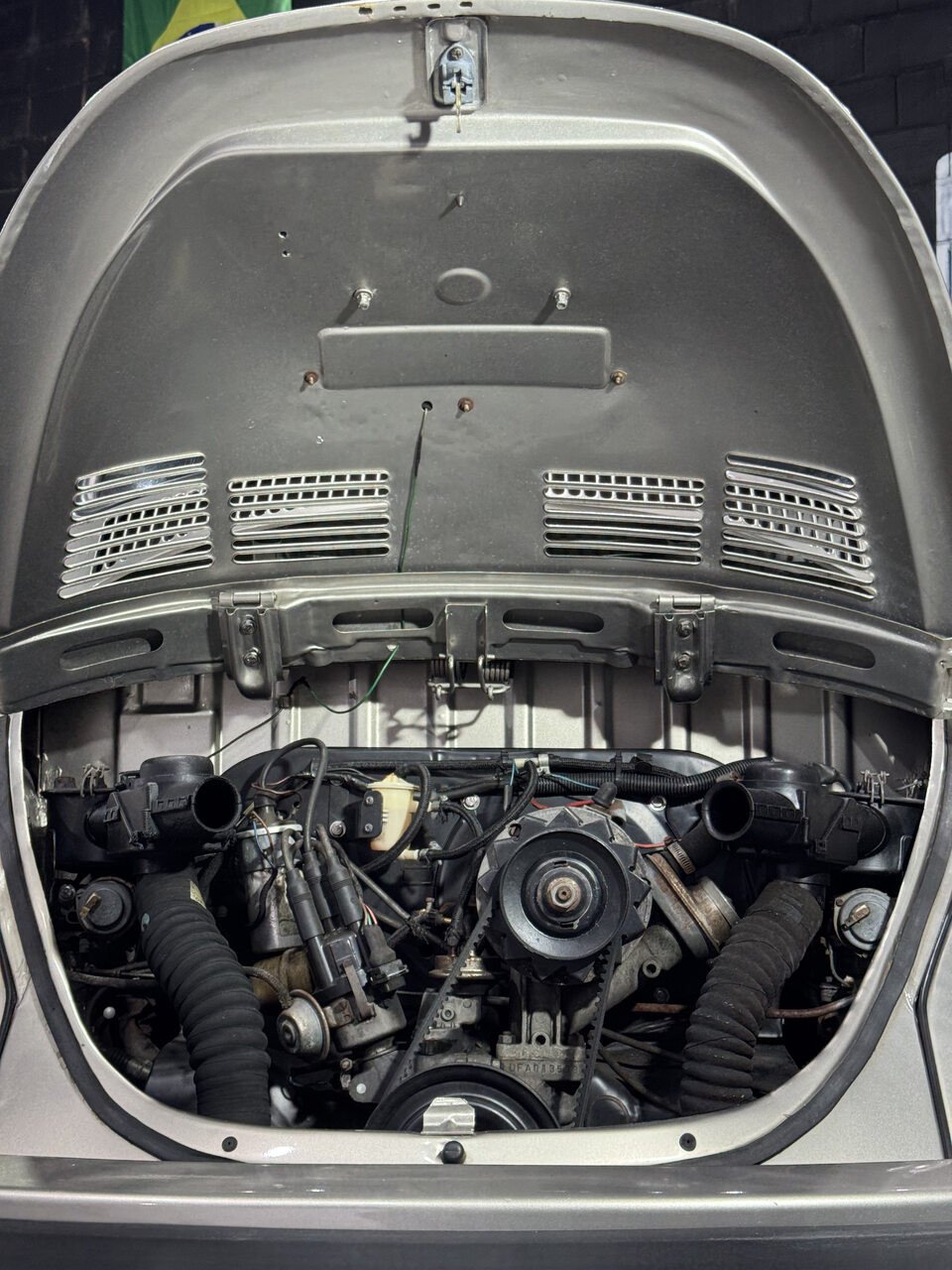 Projeto - VW Fusca Itamar 1994 - 1600cc - Bege Athenas + R$ 700,00 (Para auxiliar nas despesas de transporte) - miniatura 4