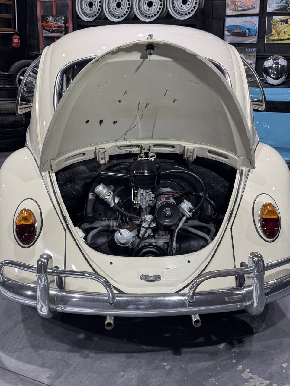 Projeto - VW Fusca 1968 - 1300cc - Branco Lótus + R$ 700,00 (Para auxiliar nas despesas de transporte) - miniatura 4