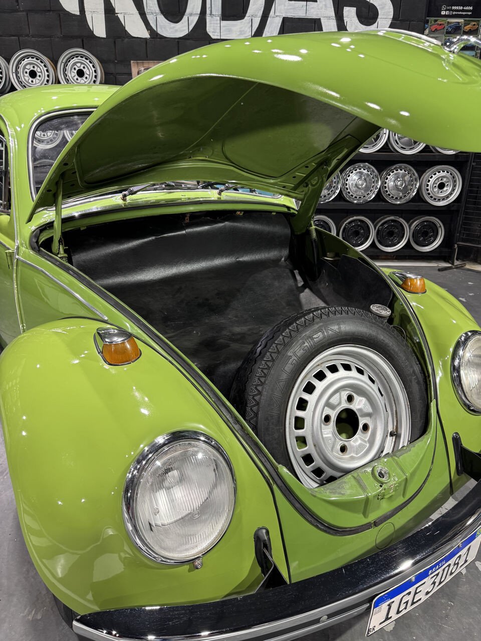 Projeto - VW Fusca 1972 - 1500cc - Verde Guarujá + R$ 700,00 (Para auxiliar nas despesas de transporte) - miniatura 5