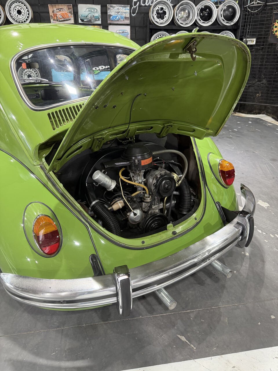 Projeto - VW Fusca 1972 - 1300cc - Verde Guarujá + R$ 700,00 (Para auxiliar nas despesas de transporte) - miniatura 5
